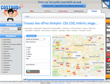 Tablet Screenshot of emplois.costaud.net